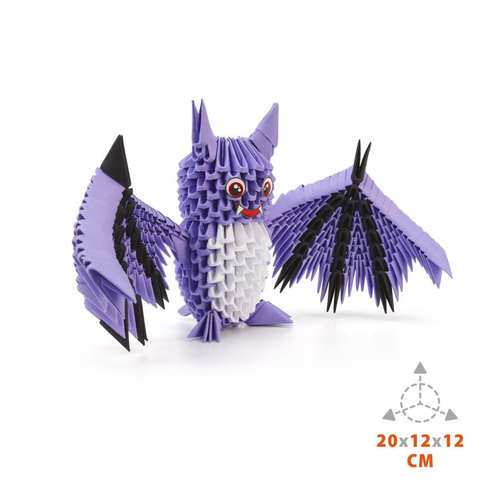 ZESTAW KREATYWNY ORIGAMI 3D 542 ELEMENTY NIETOPERZ ALEXANDER 2554